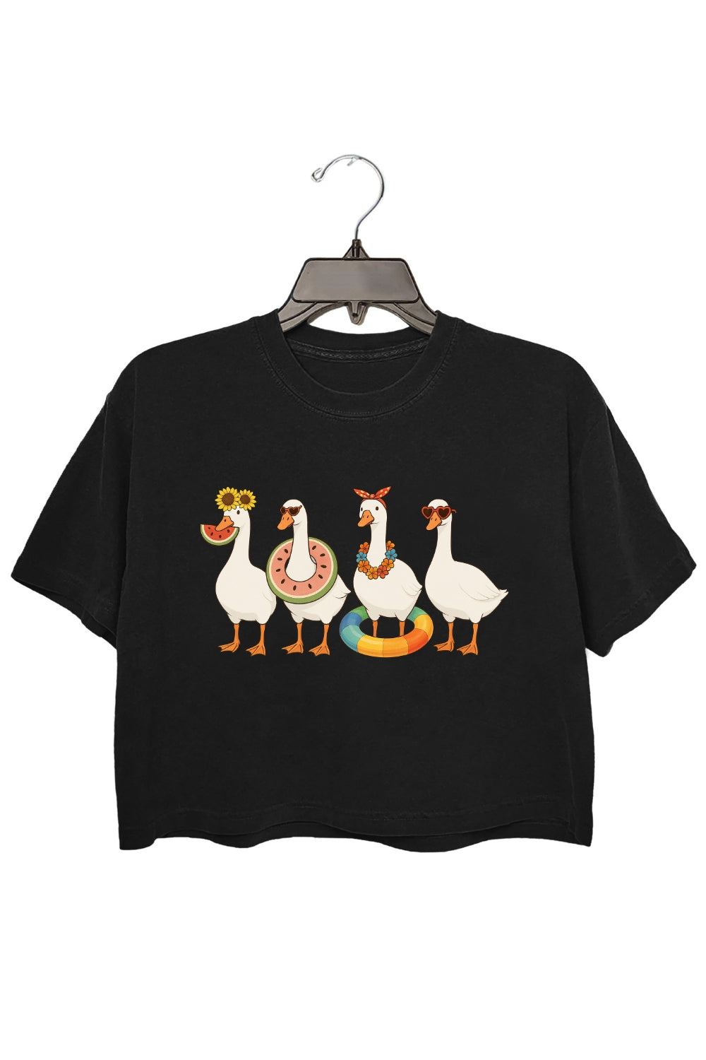Summer Goose Funny Crop Top For Women