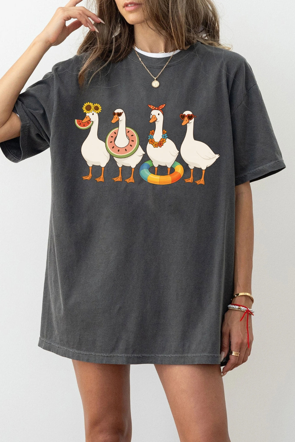 Summer Goose Funny Tee For Women