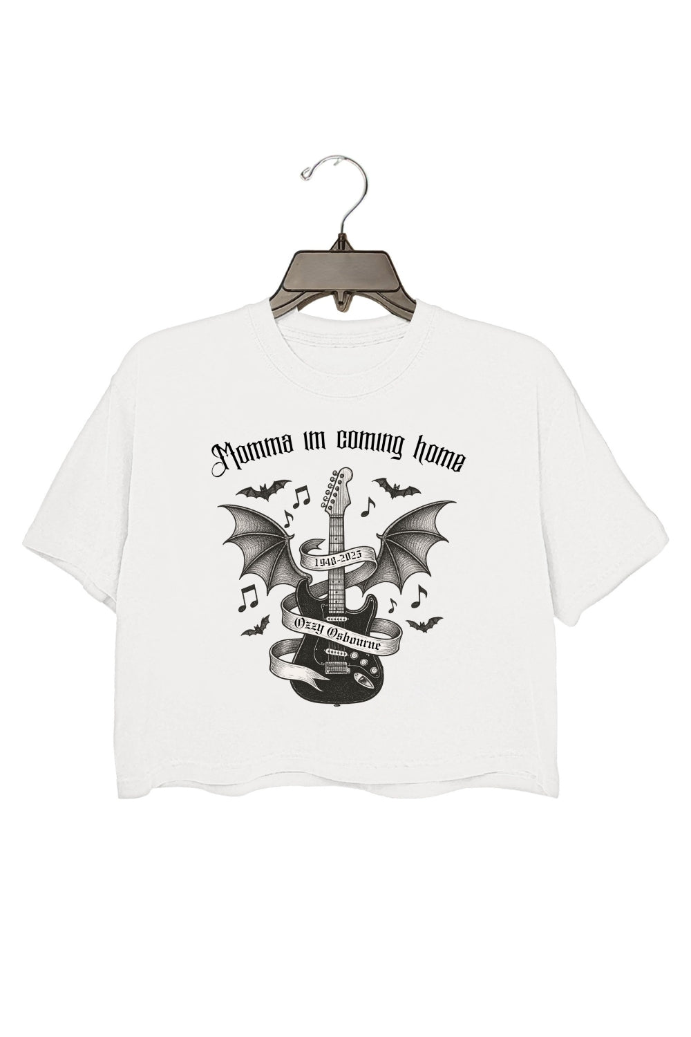 Momma I’m Coming Home Tribute Crop Top For Women