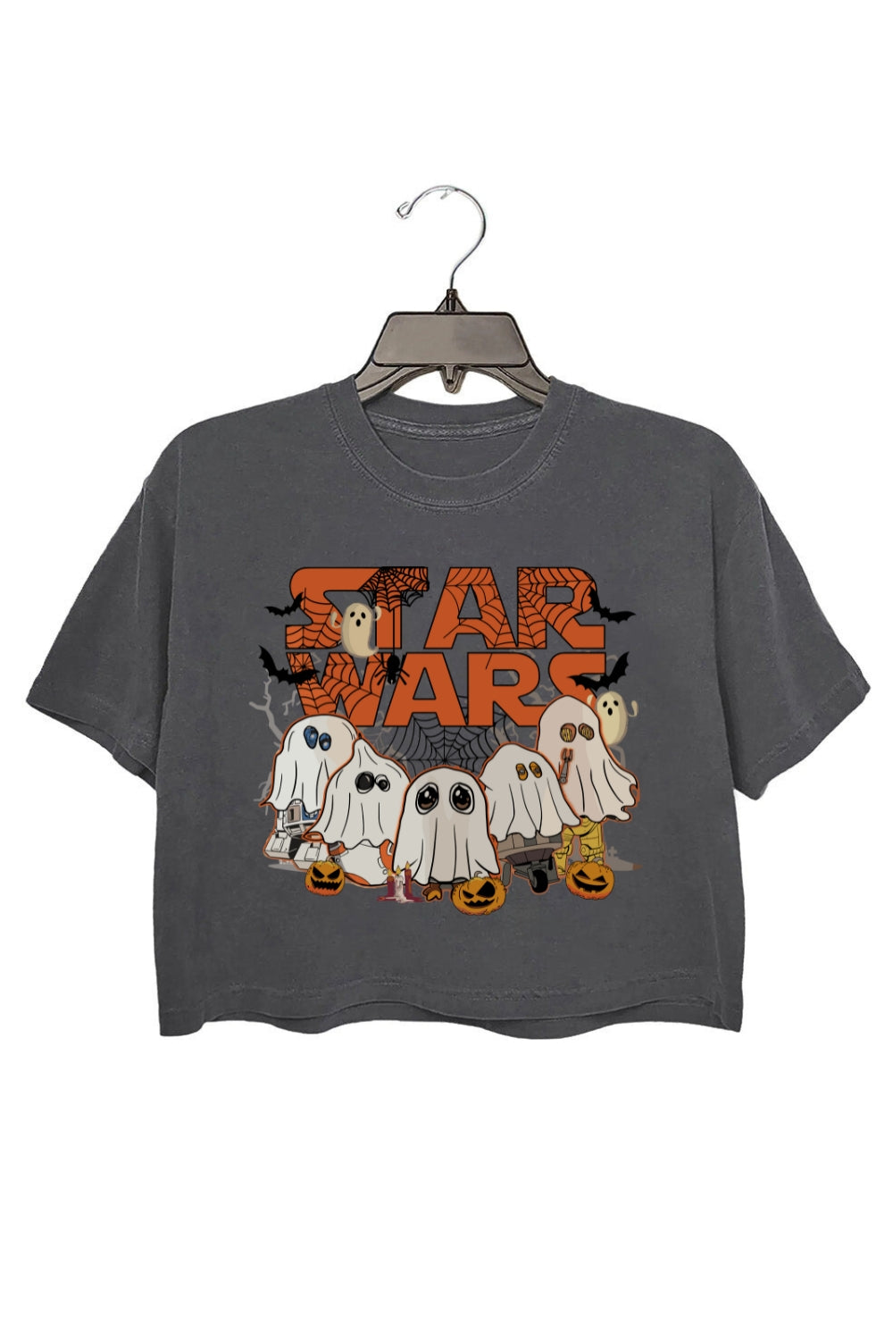 Star Wars Halloween Spooky Ghost Crop Top For Women