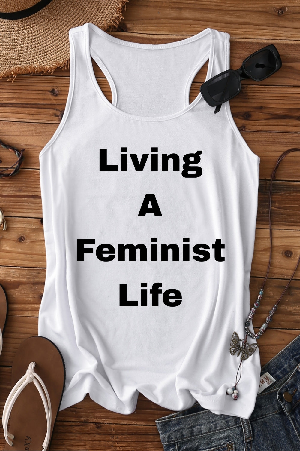 Living A Feminist Life Tank Top For Women