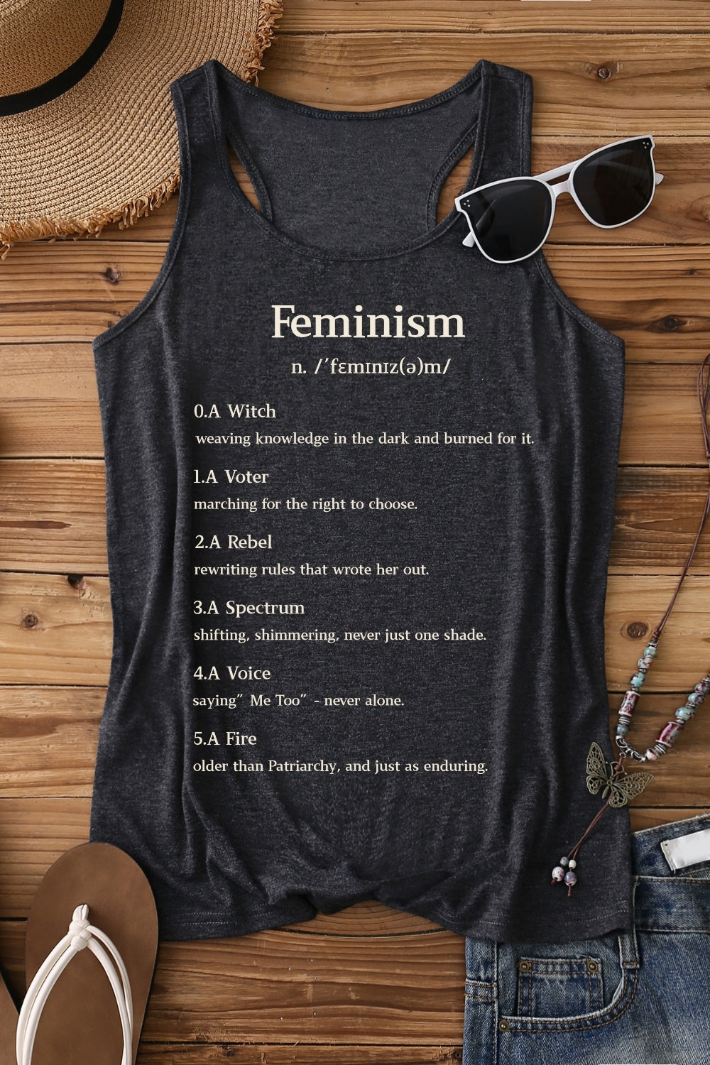 Definition Of Feminism Tank Top For Women