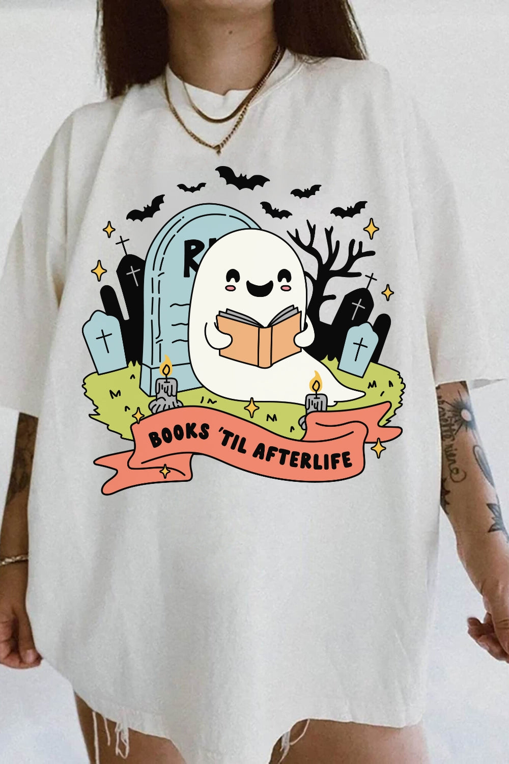 Books Til Afterlife Tee For Women
