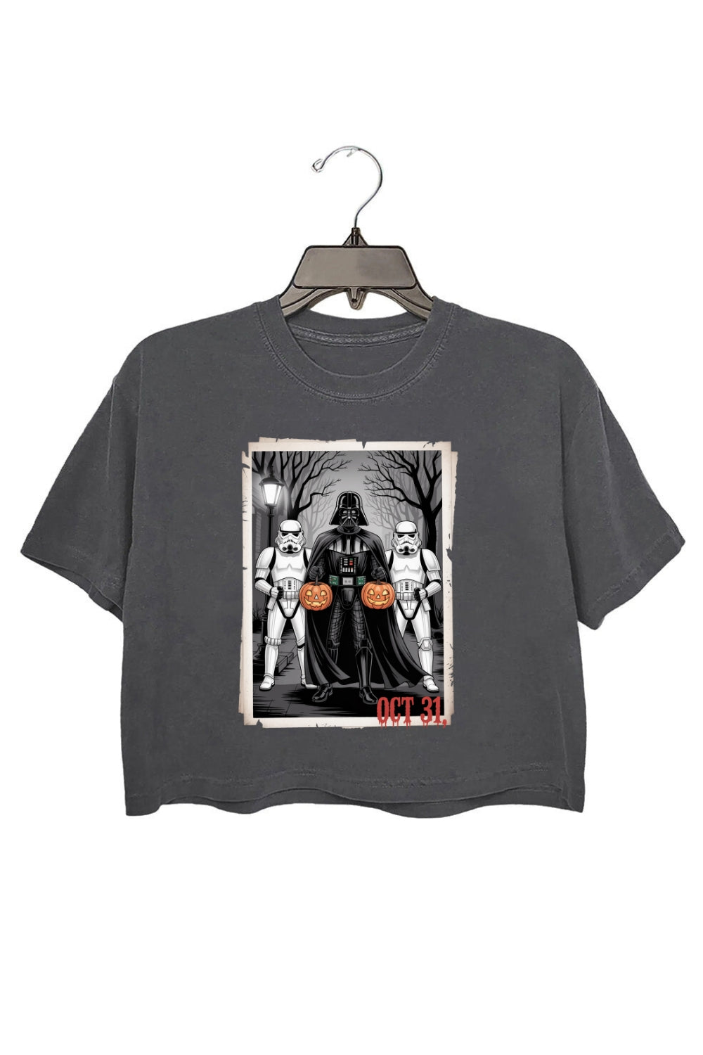 Starwars Halloween Galaxy Characters Crop Top For Women