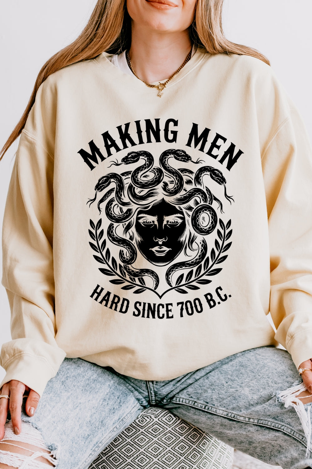 Making Men Hard Since 700 BC Sweatshirt For Women