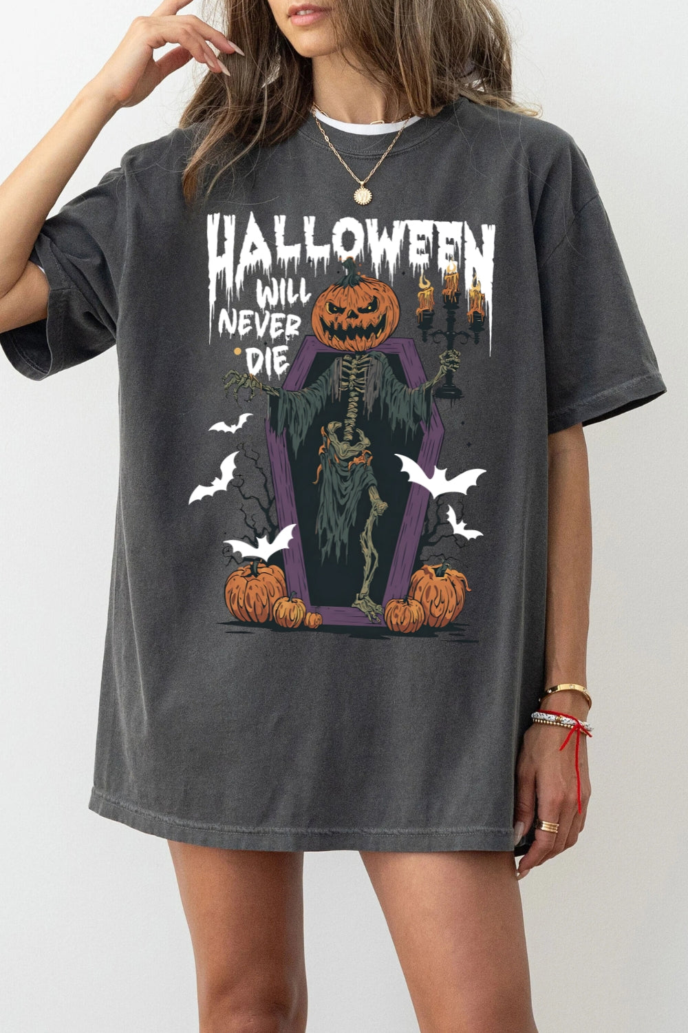 Halloween Will Never Die Tee For Women