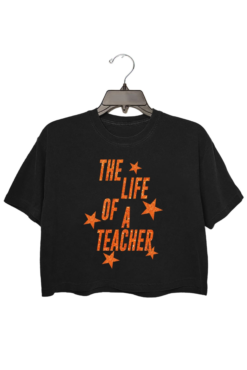 The Life Of A Teacher Crop Top For Women