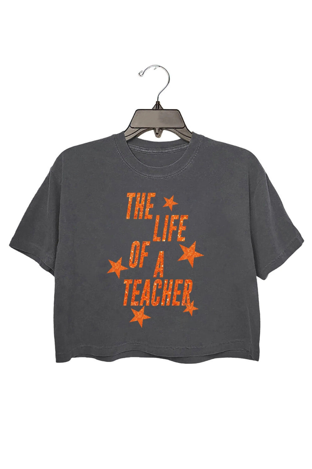 The Life Of A Teacher Crop Top For Women