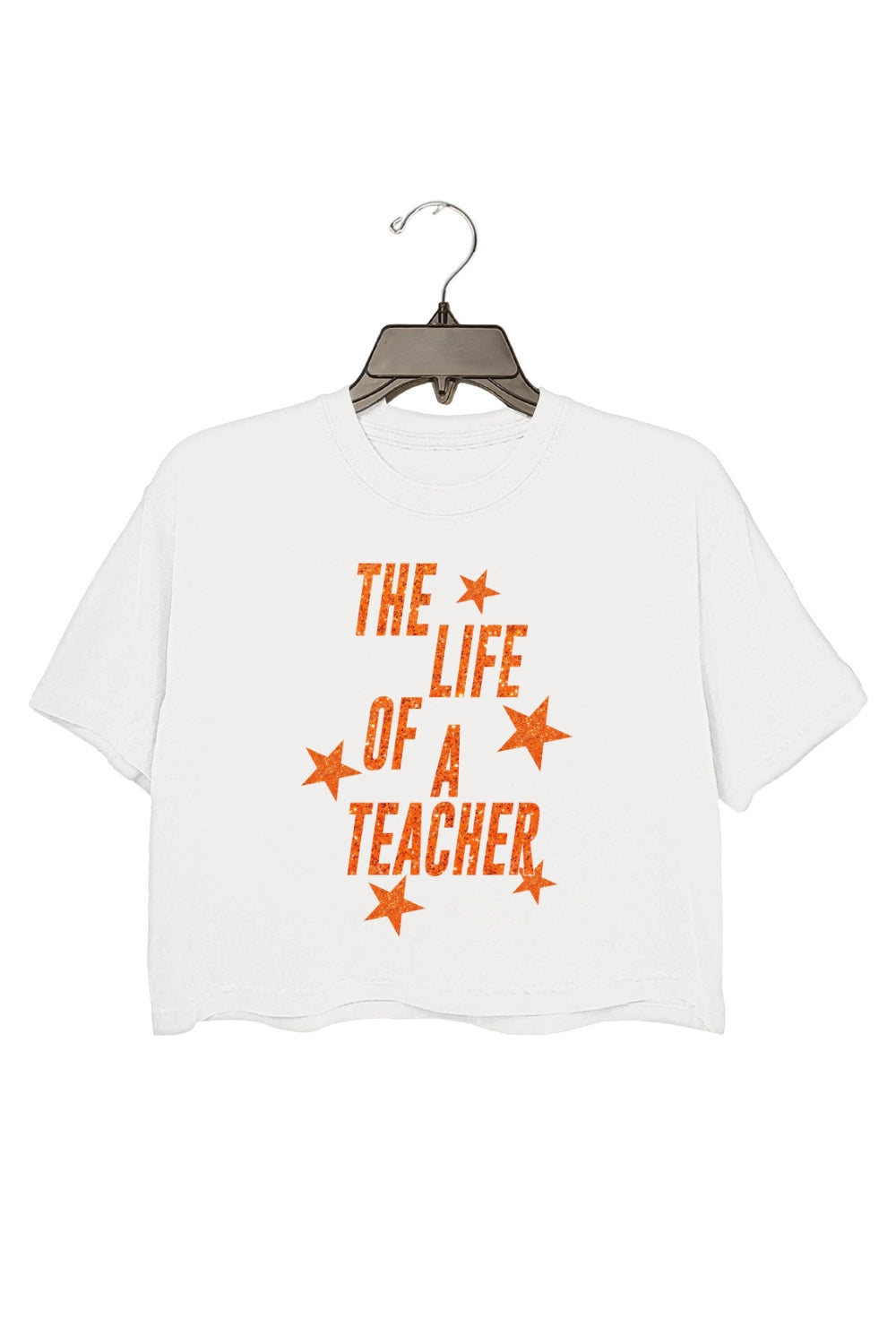 The Life Of A Teacher Crop Top For Women