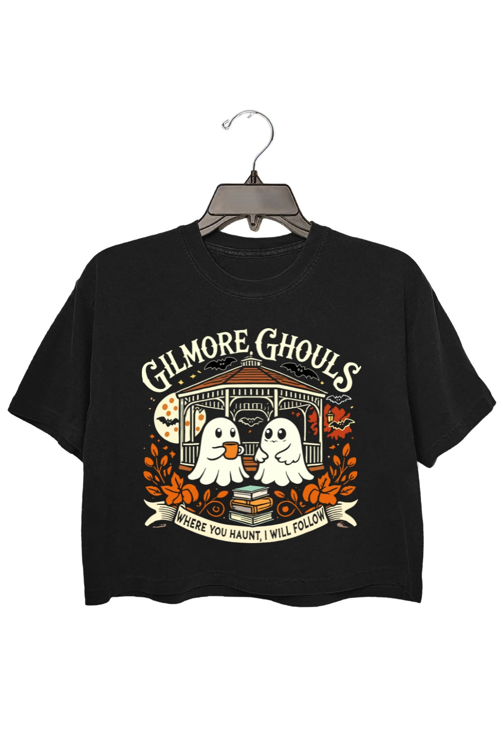 Gilmore Ghouls Halloween Crop Top For Women