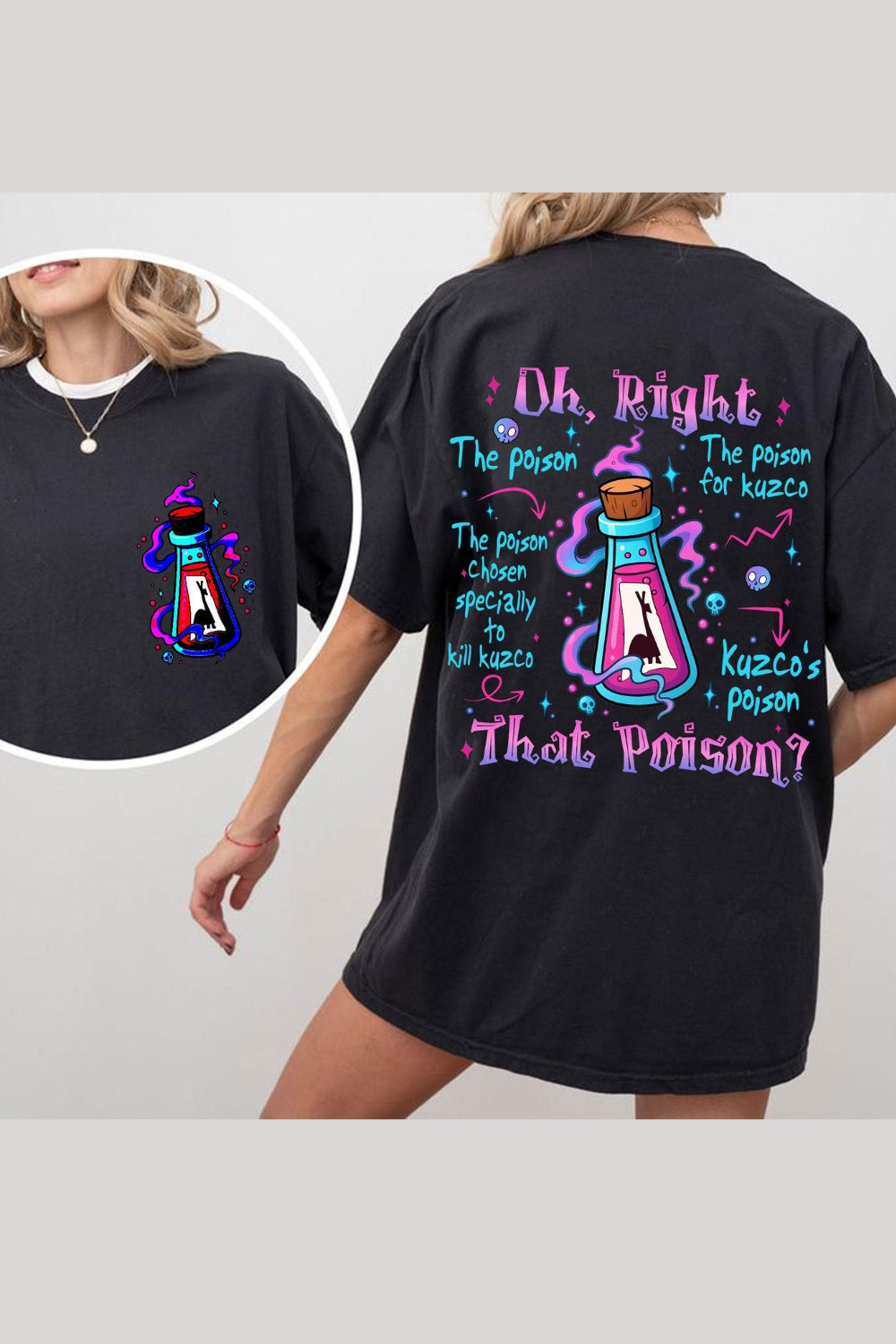 Spooky Pick Your Poison Halloween Tee For Women