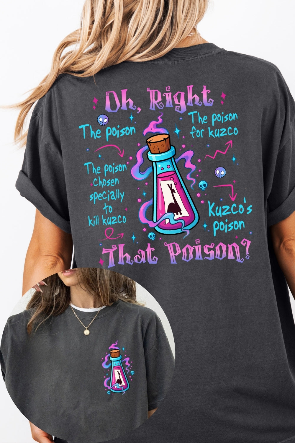 Spooky Pick Your Poison Halloween Tee For Women