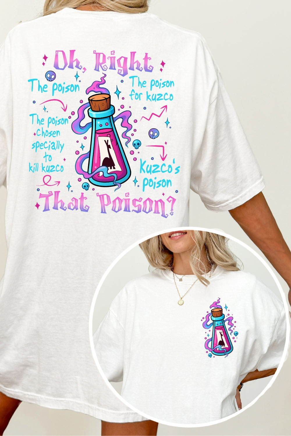 Spooky Pick Your Poison Halloween Tee For Women