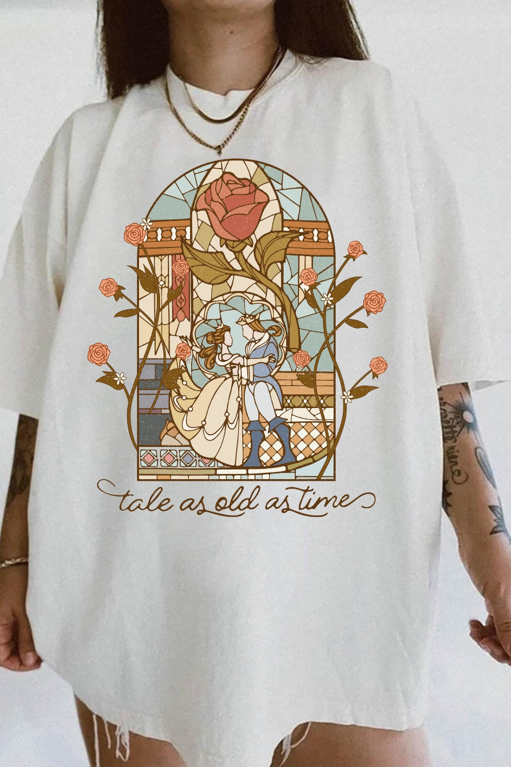 Tale As Old As Time Princess And Prince Tee For Women