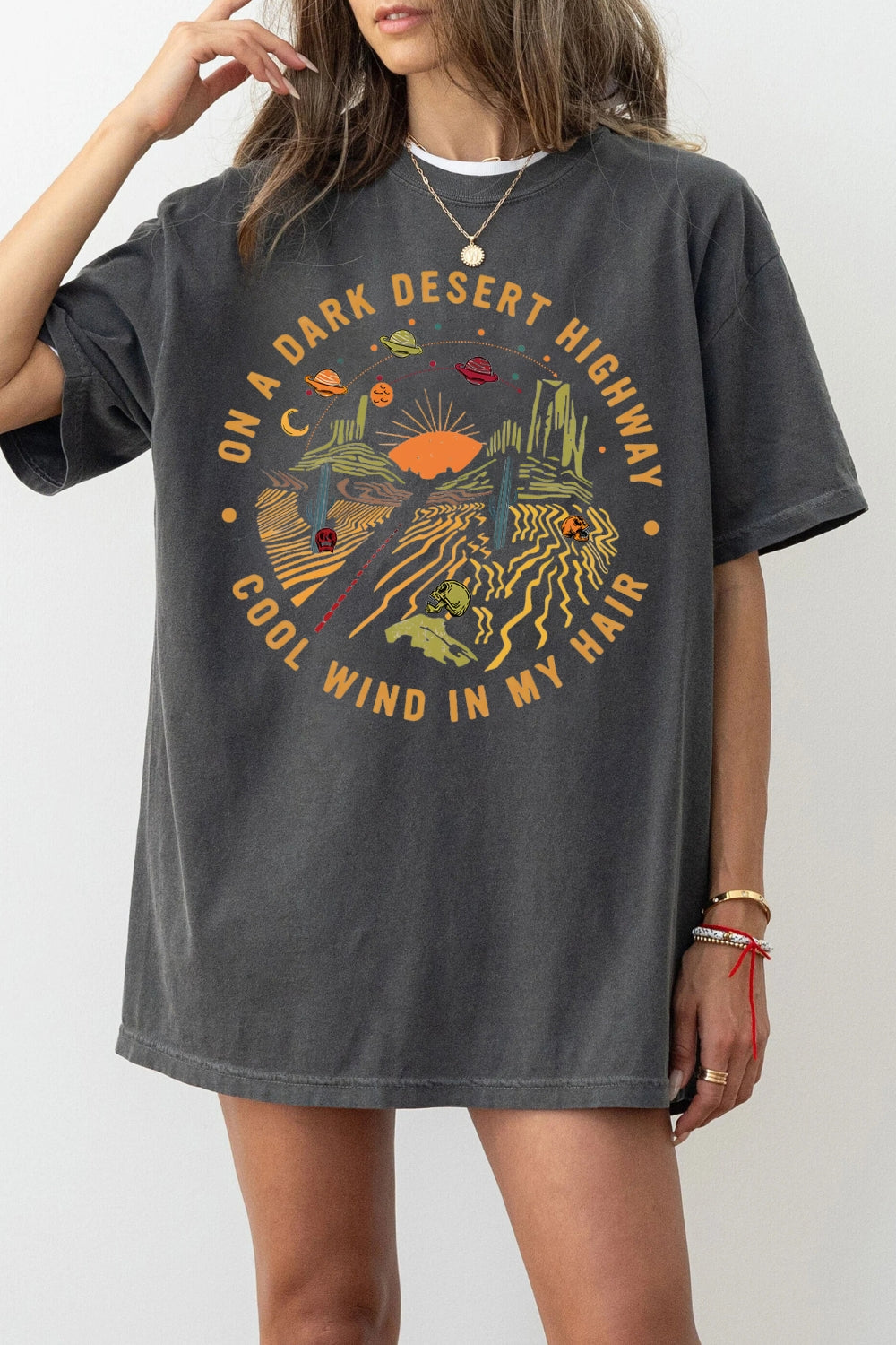 On A Dark Desert Highway Tee For Women