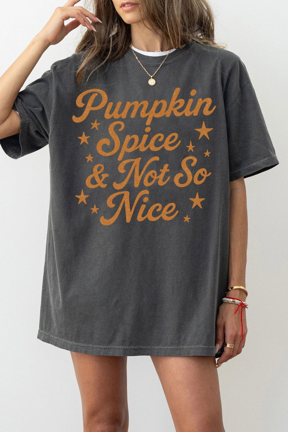Pumpkin Spice & Not So Nice Tee For Women