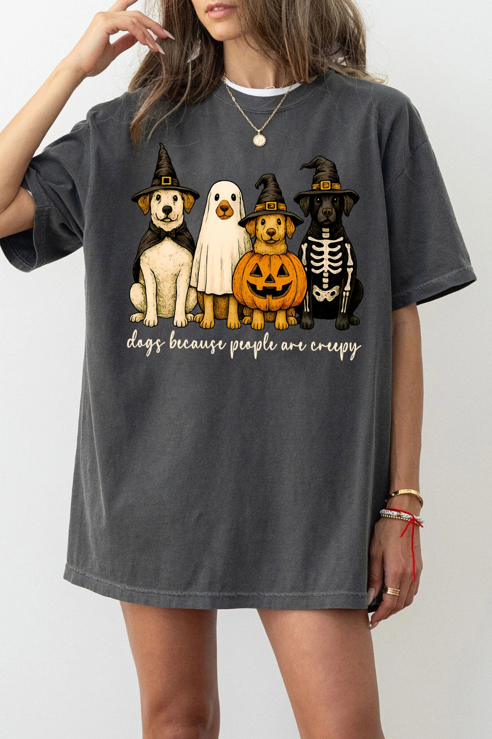 Dogs Because People Are Creepy Tee For Women