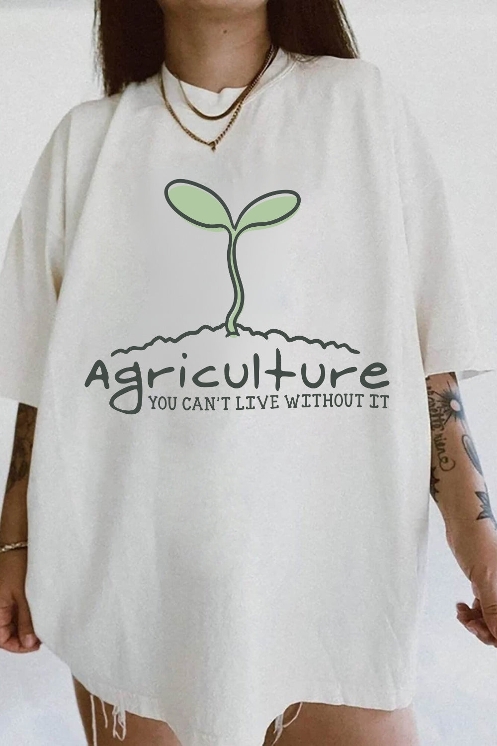 Agriculture Support Your Local Farmer Tee For Women