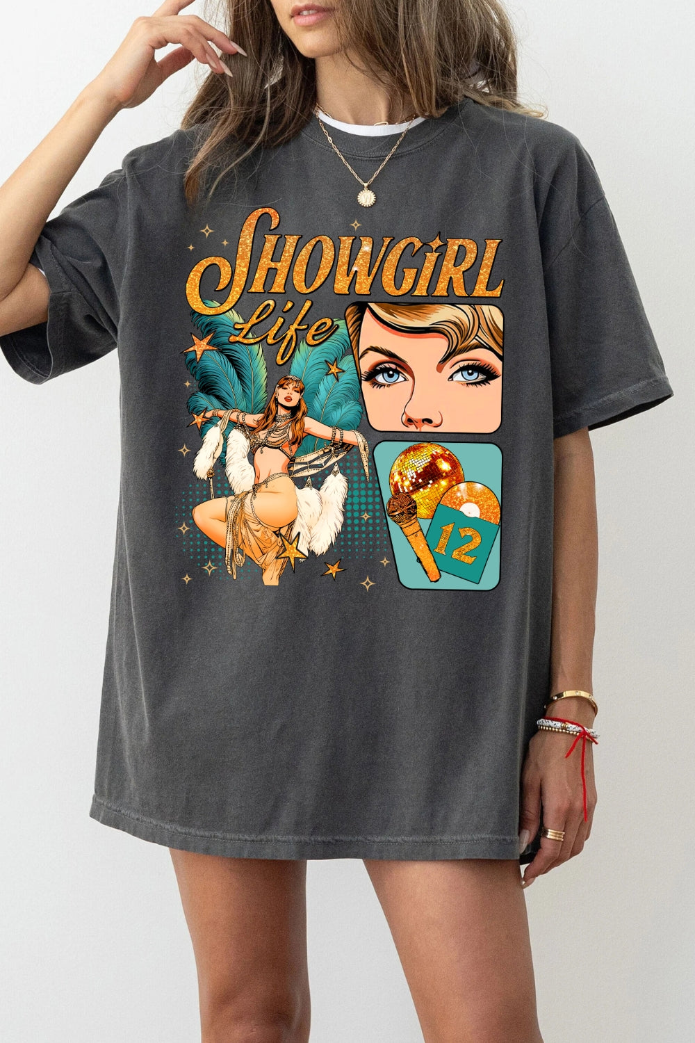 The Life Of Showgirl Swift Tee For Women