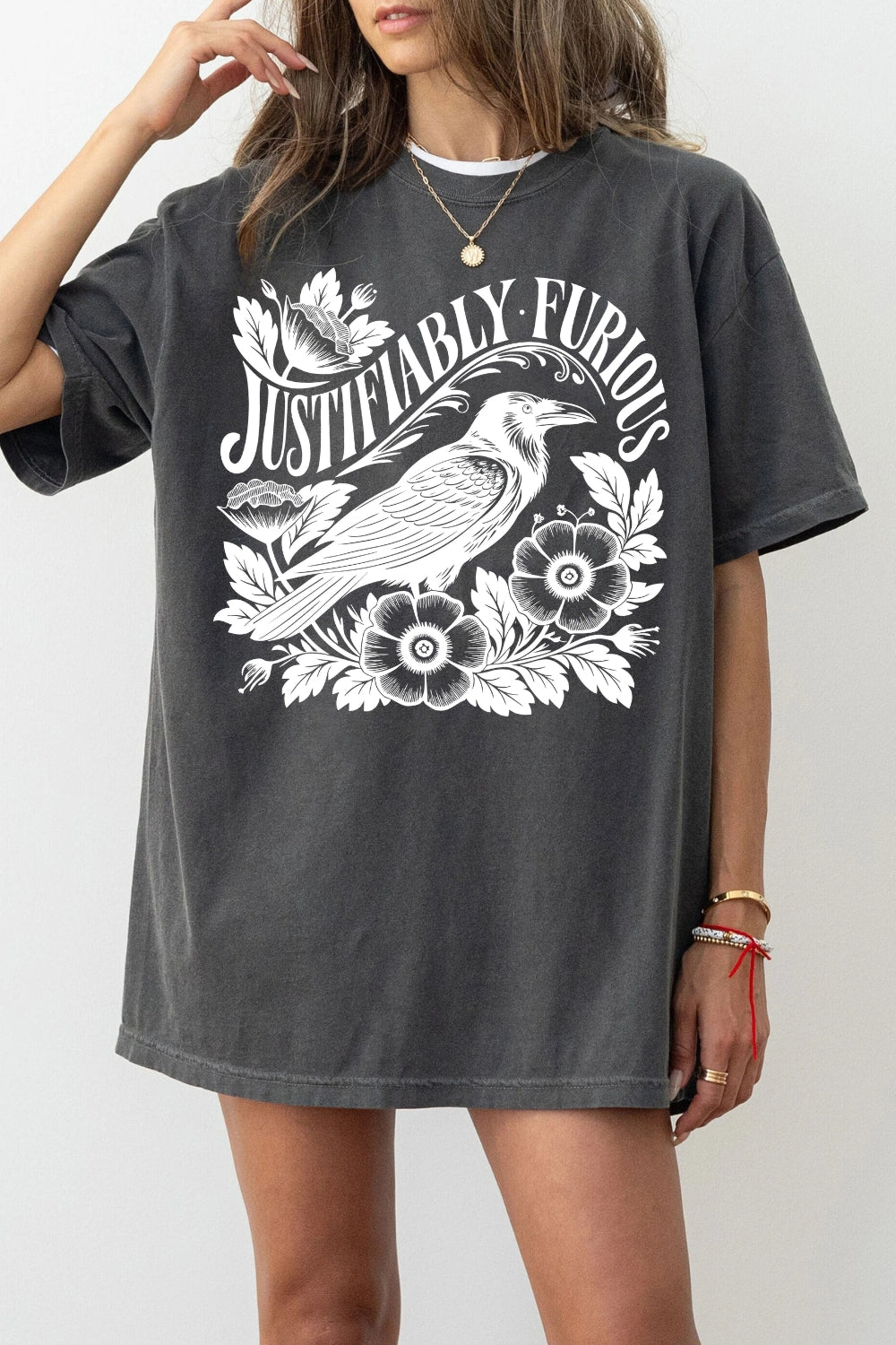 Justifiably Furious Raven Tee For Women
