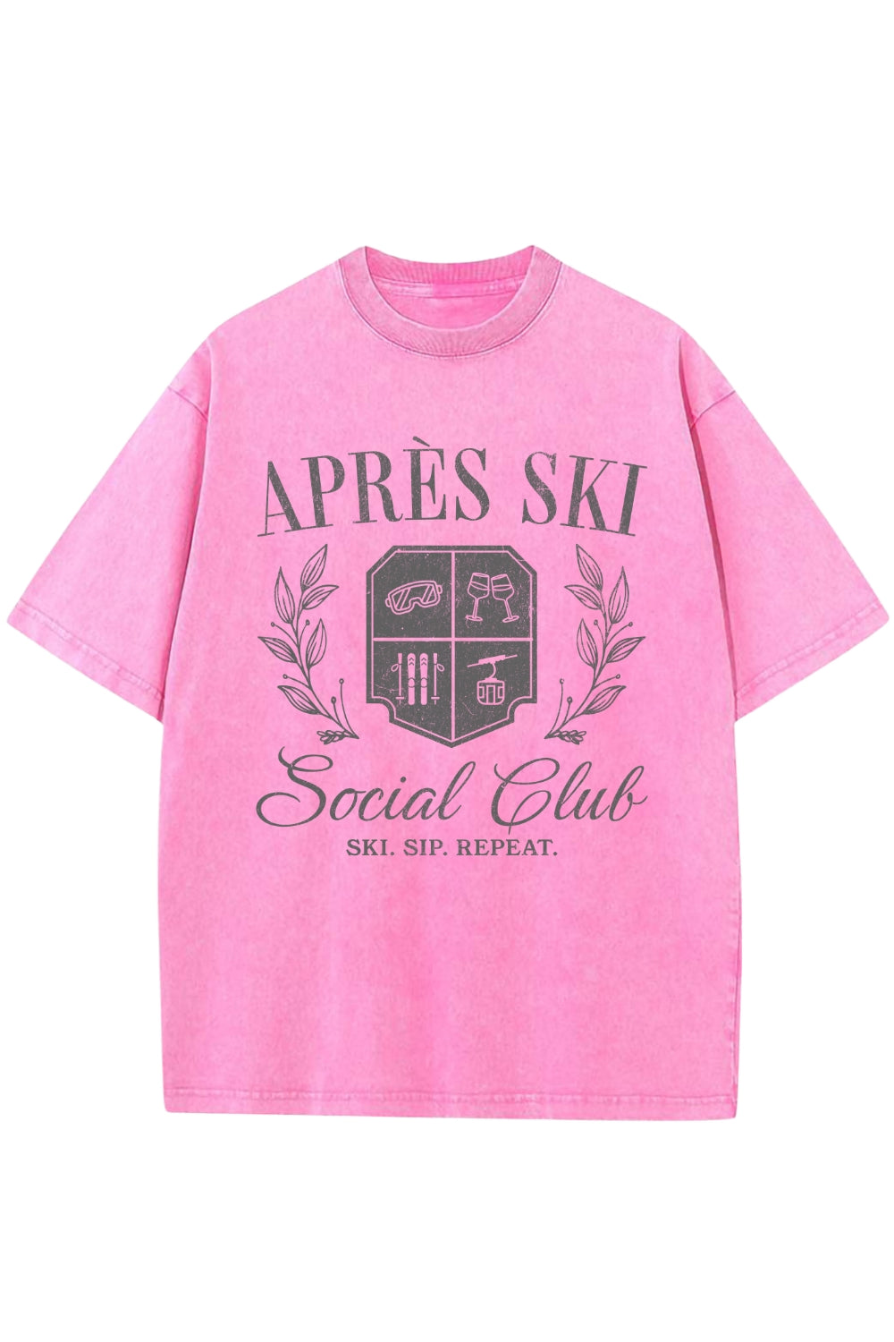 Apres Ski Social Club Vintage Washed Tee