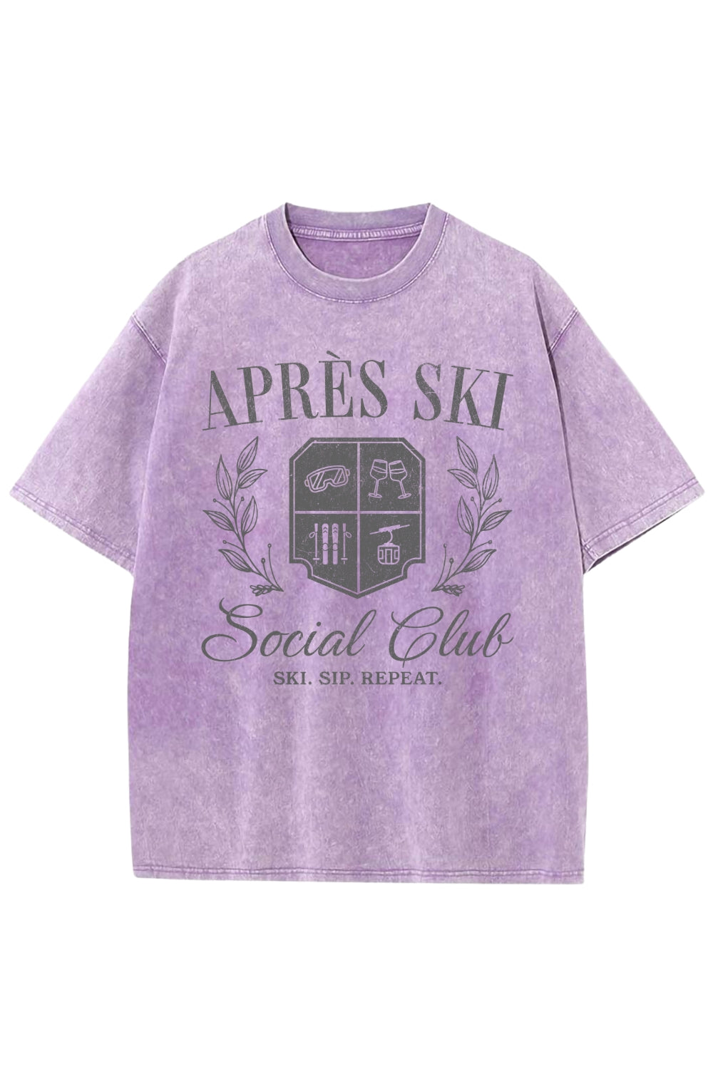 Apres Ski Social Club Vintage Washed Tee