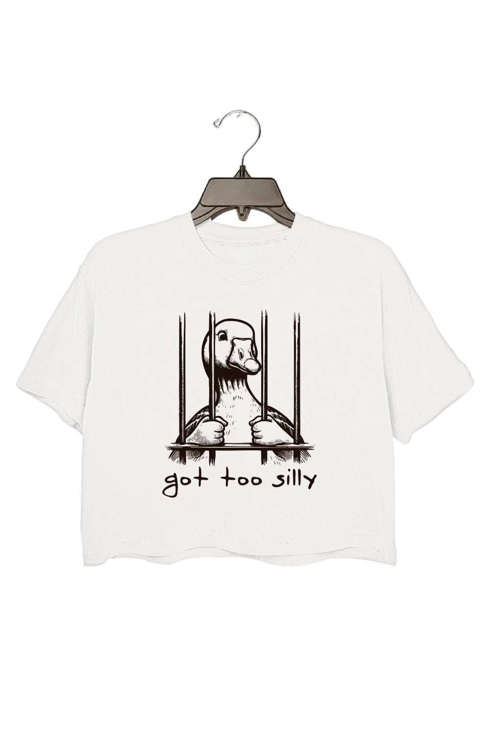 Got Too Silly Goose Crop Top For Women