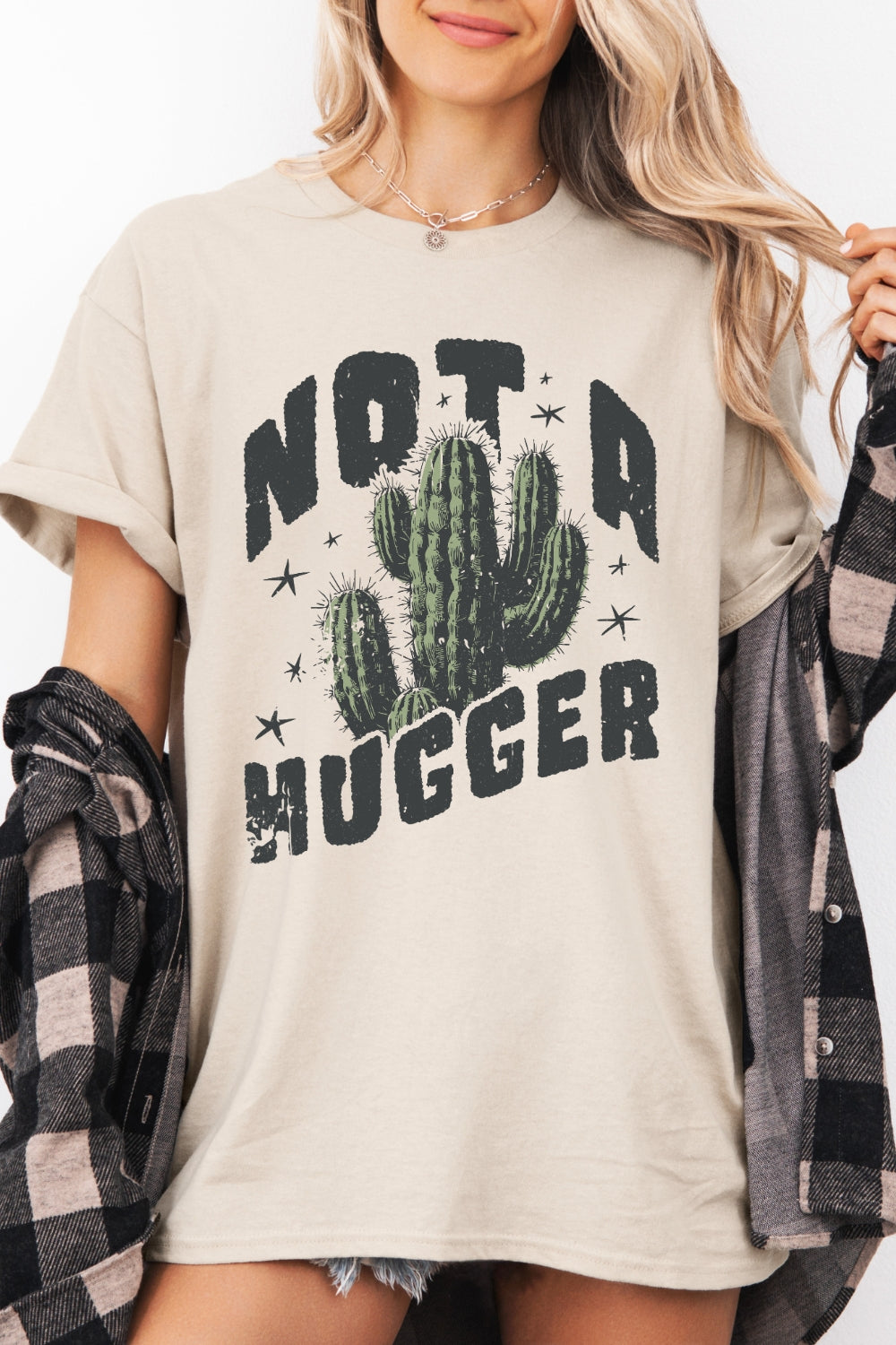 Not A Hugger Funny Tee For Women