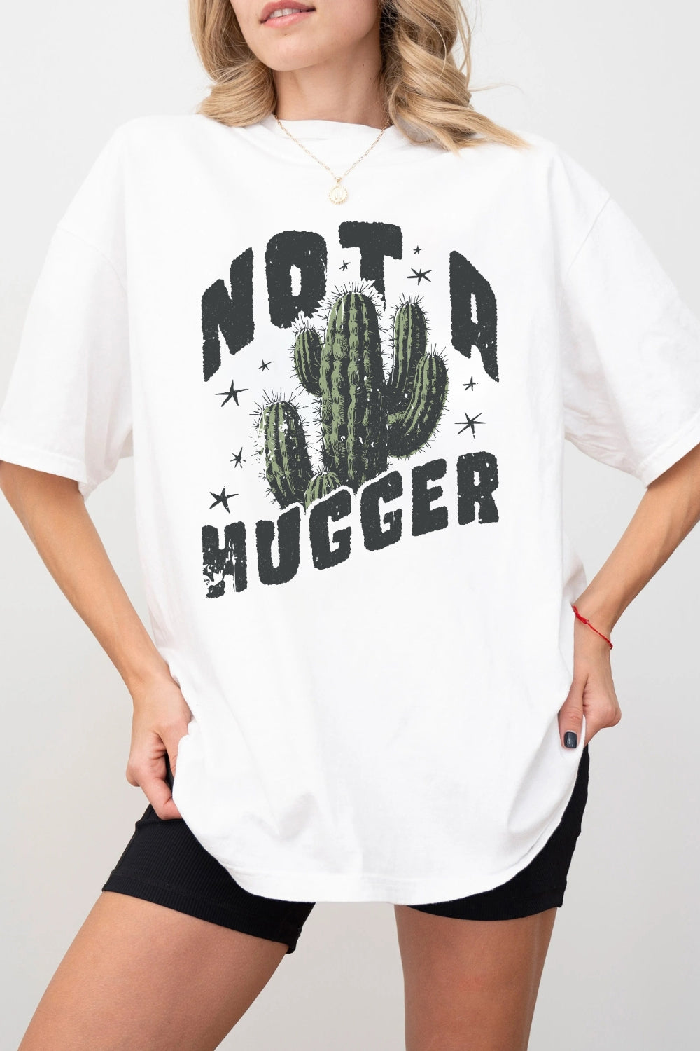 Not A Hugger Funny Tee For Women