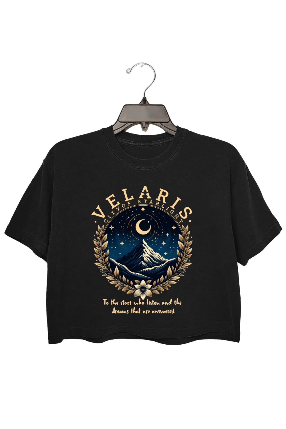 Velaris City Of Starlight Crop Top For Women
