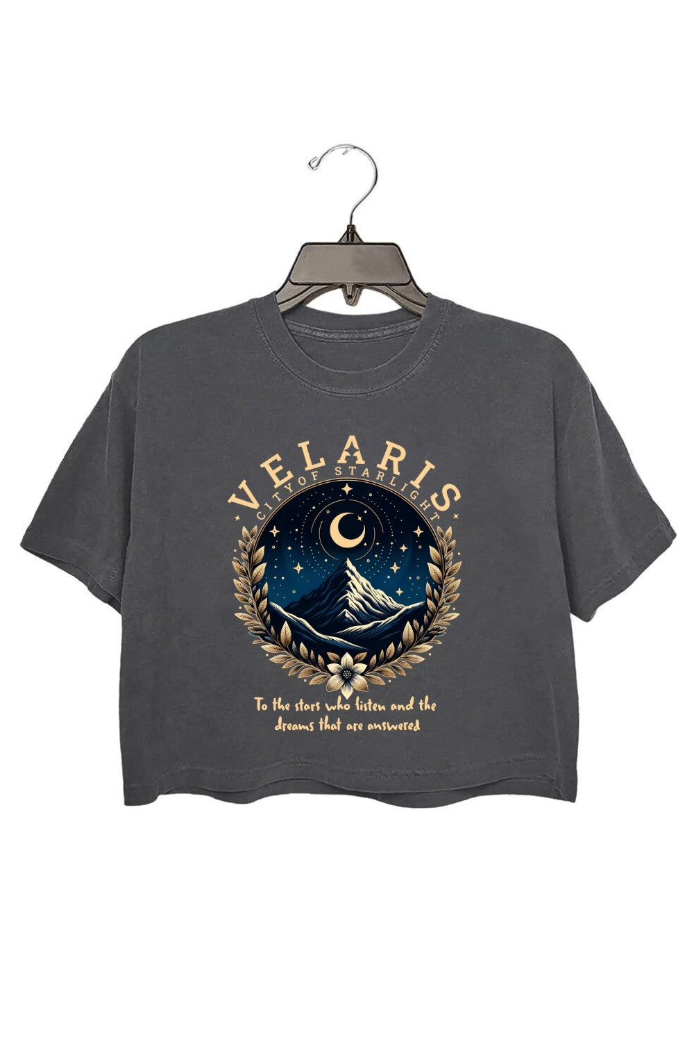 Velaris City Of Starlight Crop Top For Women