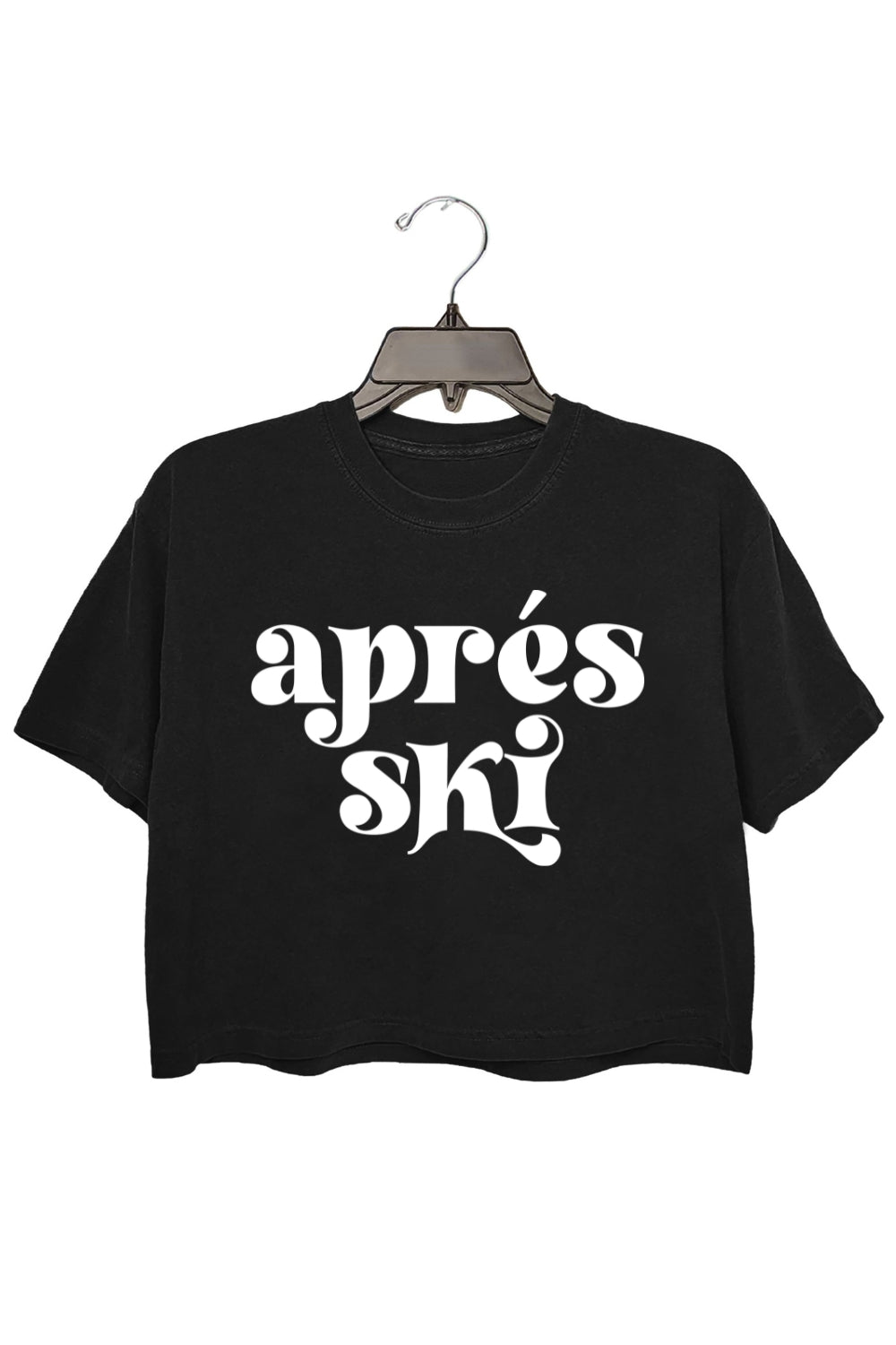 Apres Ski Winter Sports Crop Top For Women