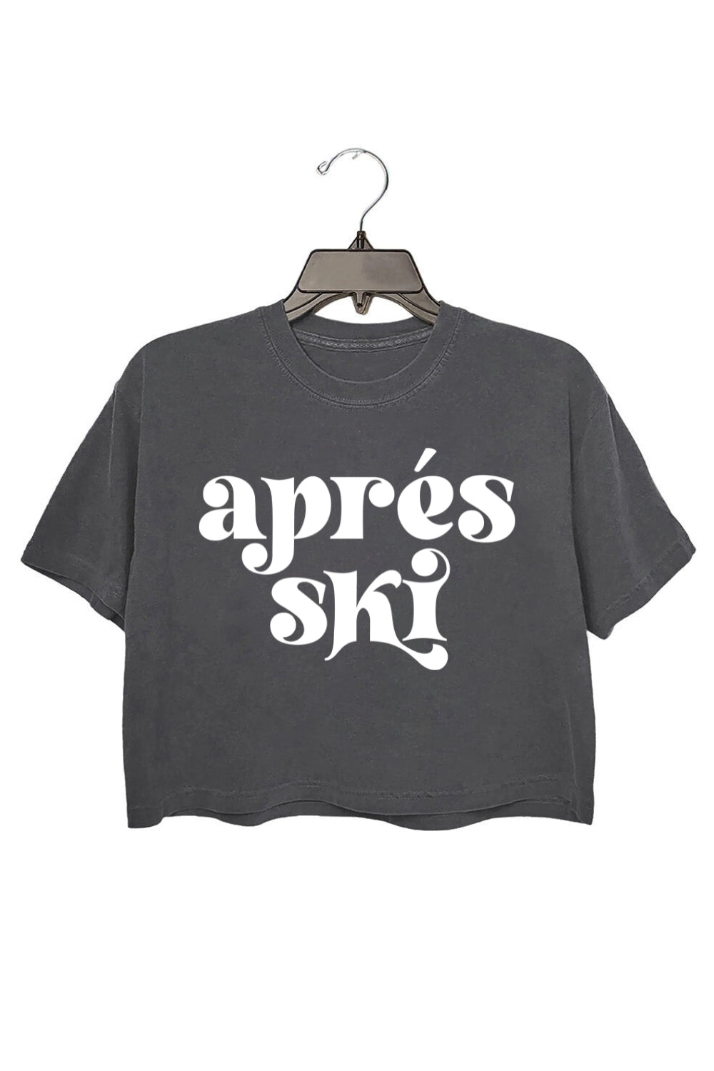 Apres Ski Winter Sports Crop Top For Women
