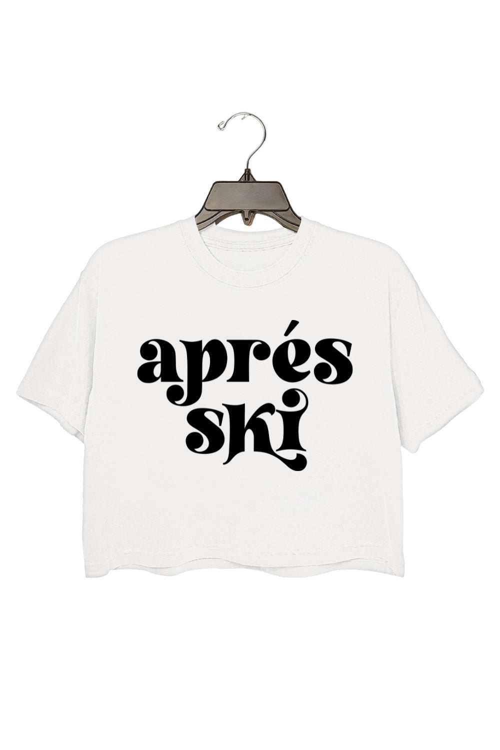 Apres Ski Winter Sports Crop Top For Women