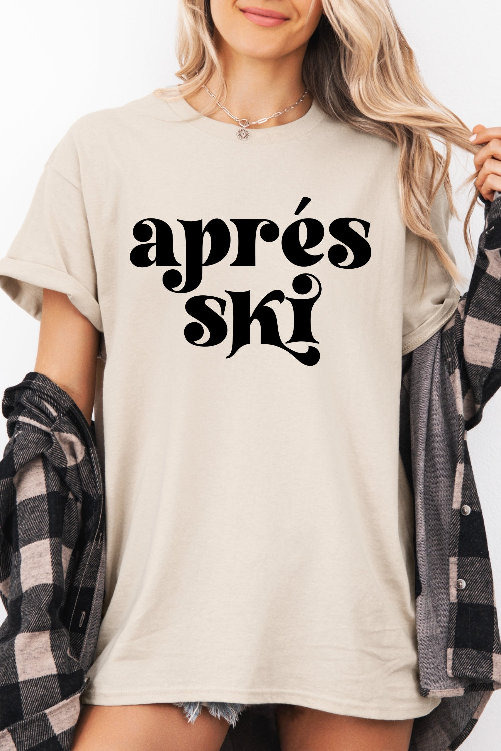 Apres Ski Winter Sports Tee For Women