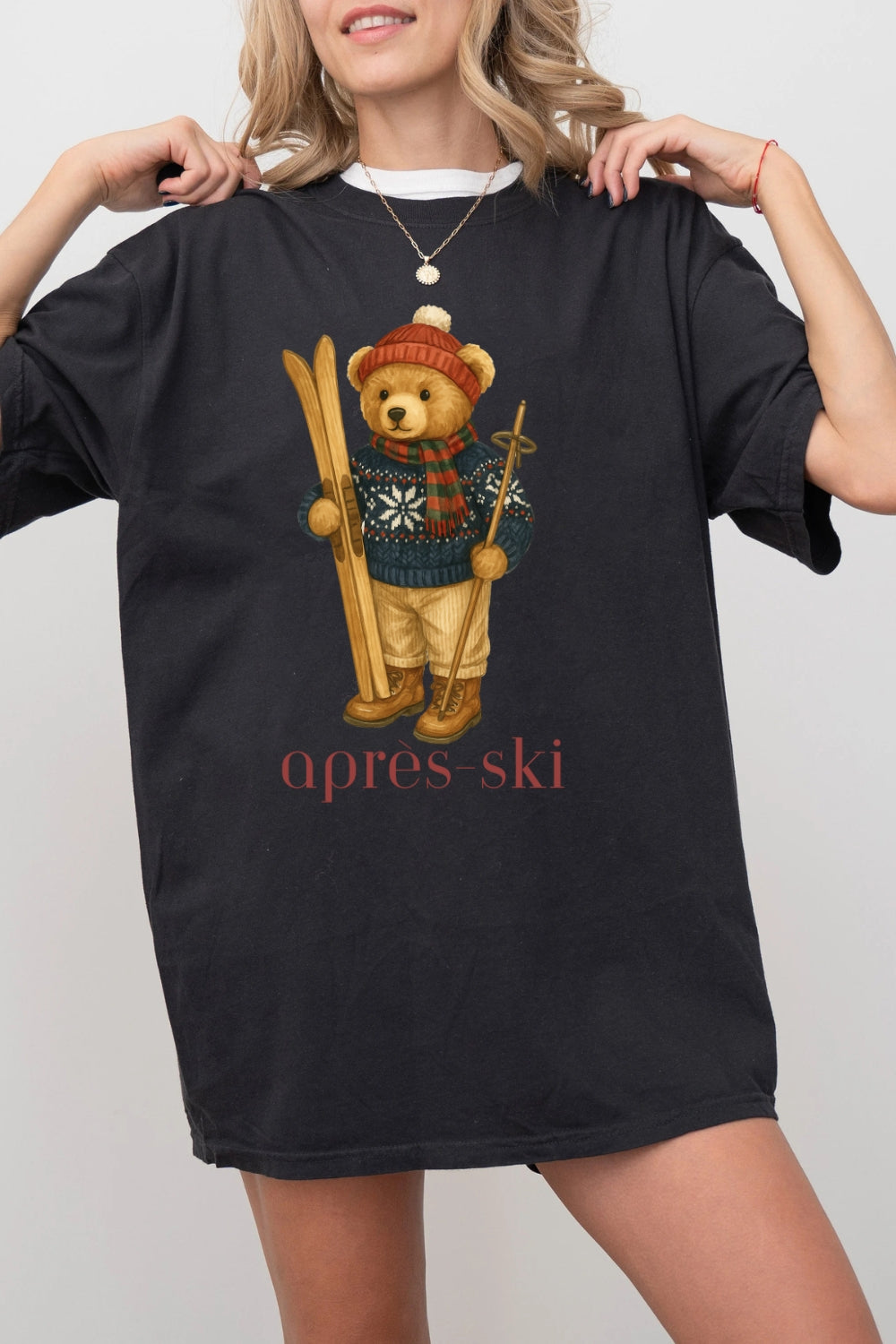 Après-Ski Bear Tee For Women