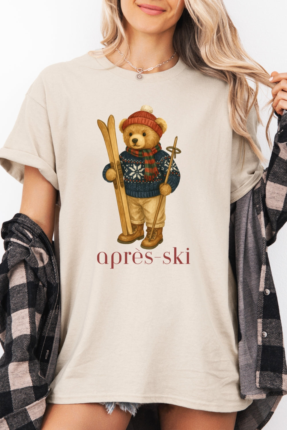 Après-Ski Bear Tee For Women