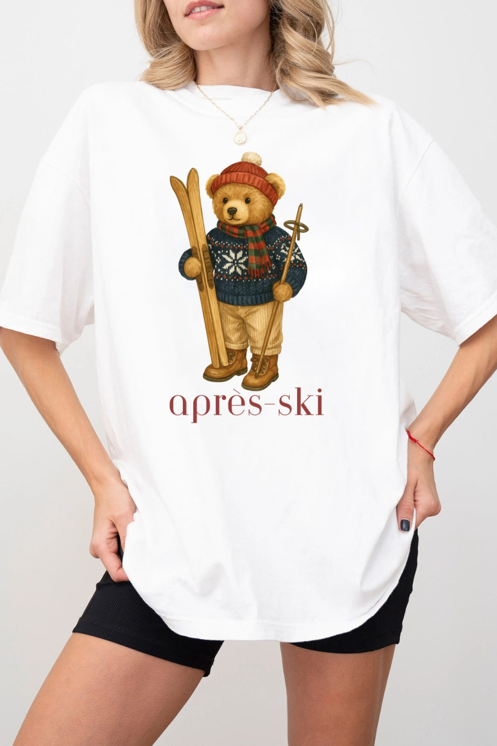 Après-Ski Bear Tee For Women