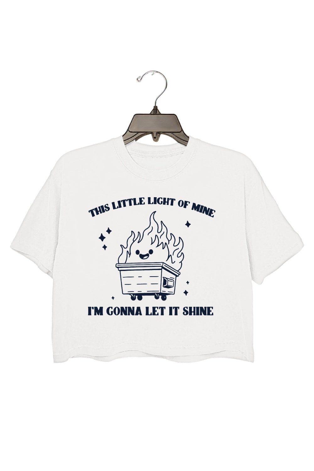 This Little Light Of Mine Crop Top For Women