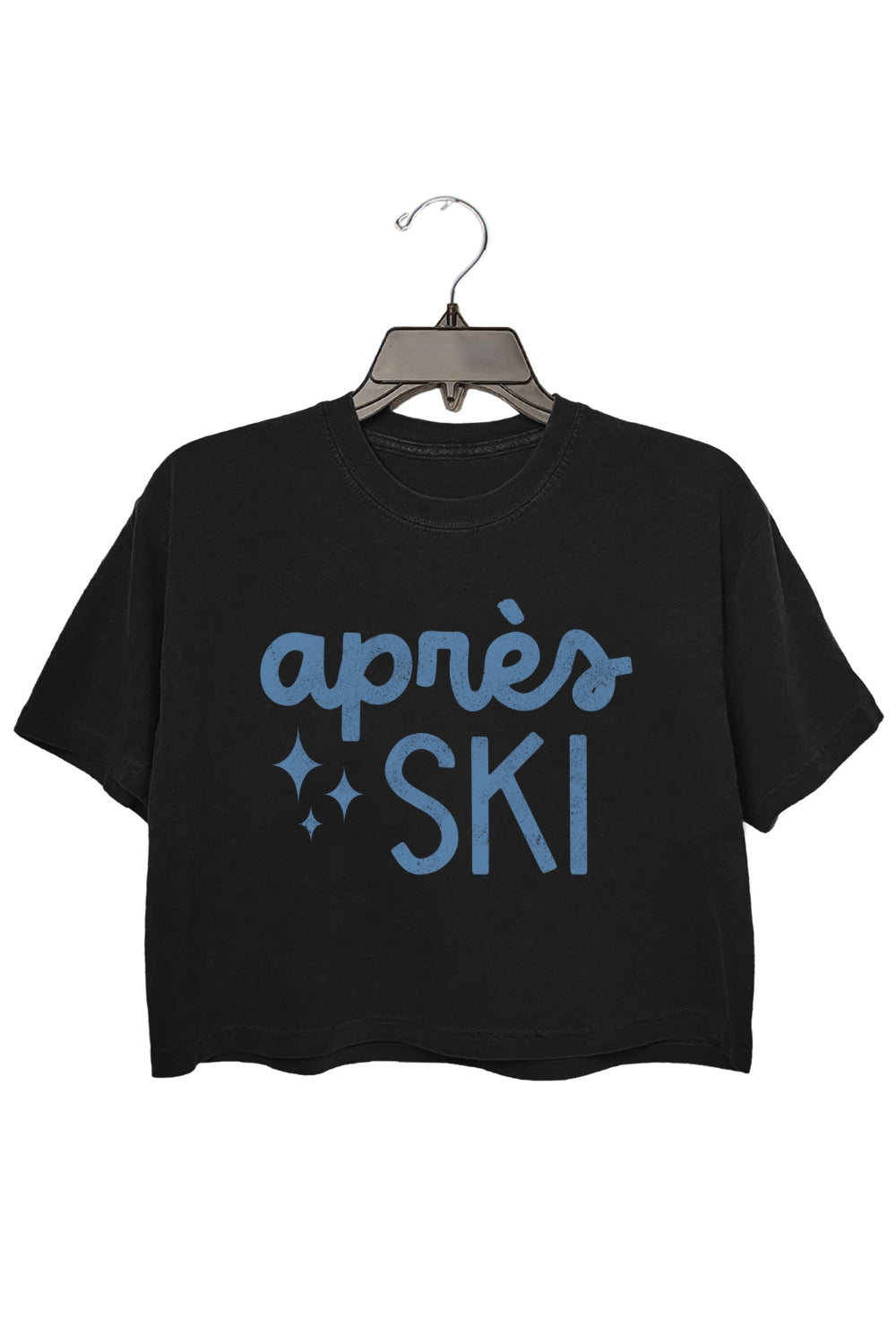 Apres Ski Winter Skiing Crop Top For Women