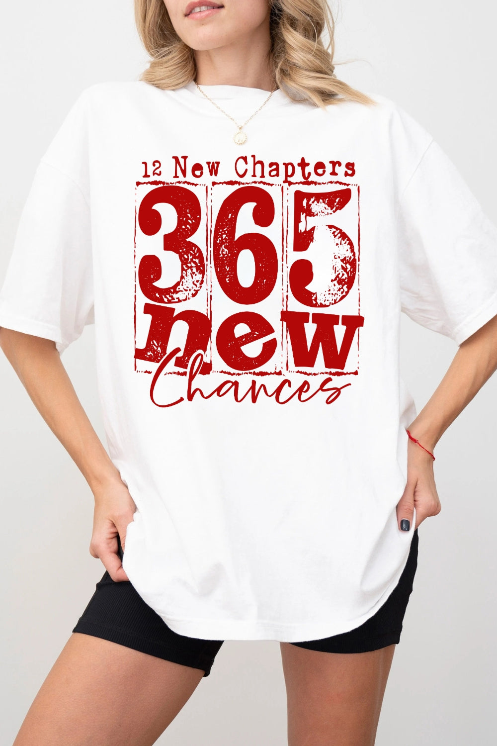 12 New Chapters 365 New Chances Tee For Women