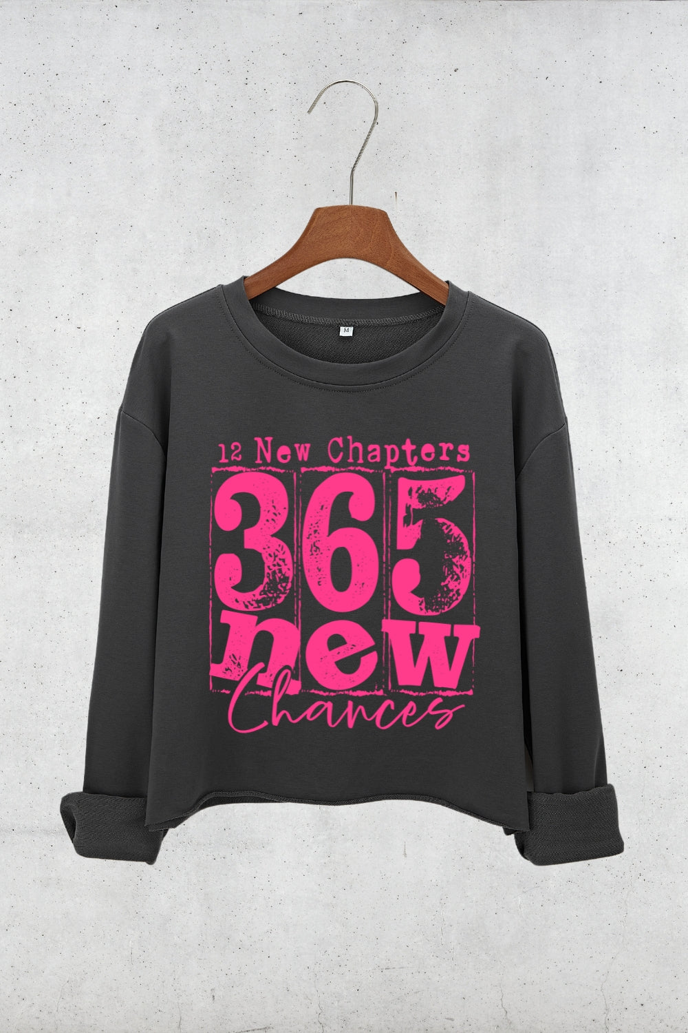 12 New Chapters 365 New Chances Crop Sweatshirt For Women