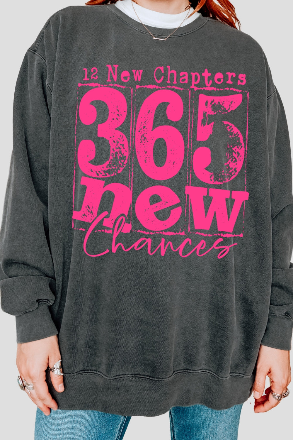 12 New Chapters 365 New Chances Sweatshirt For Women