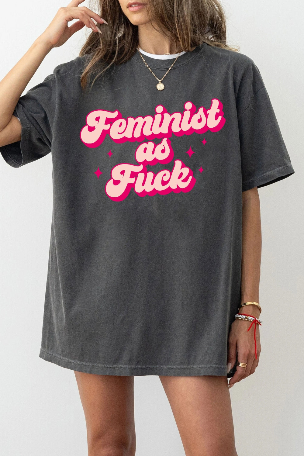 Feminist As Fuck Tee For Women