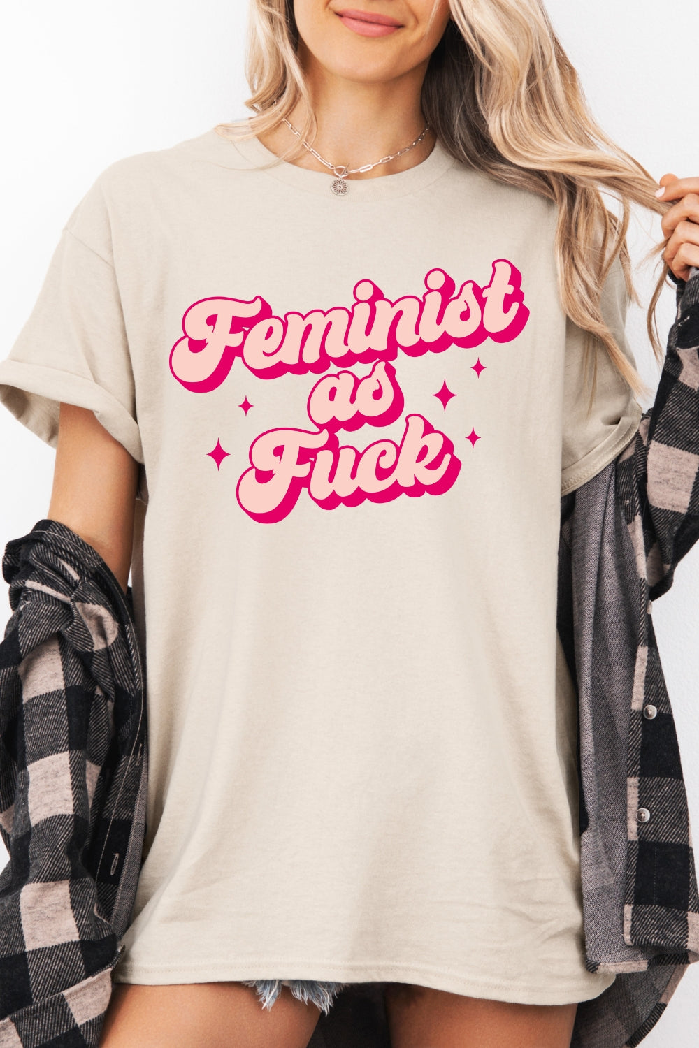Feminist As Fuck Tee For Women