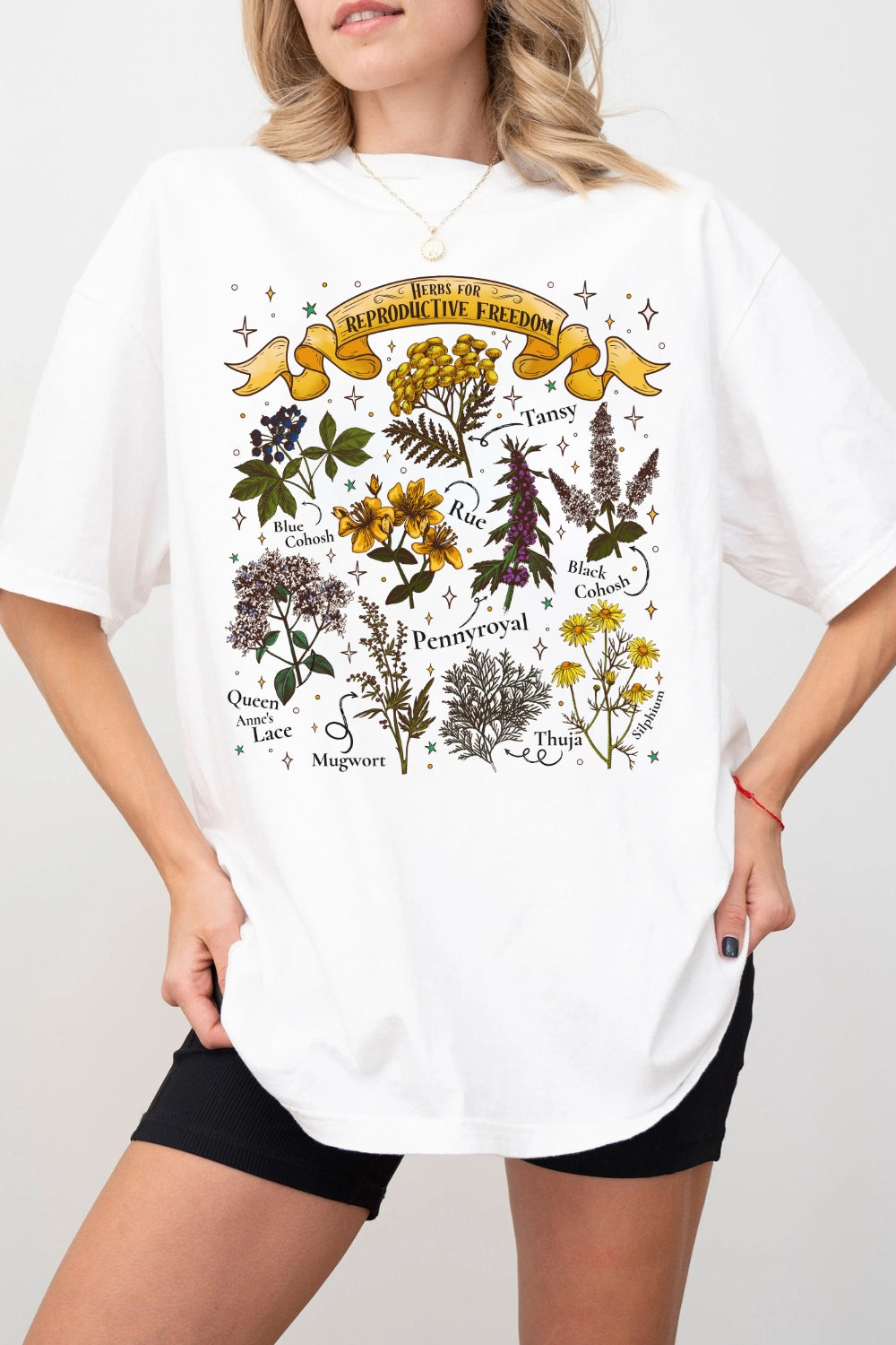 Herbs For Reproductive Freedom Feminist Tee For Women