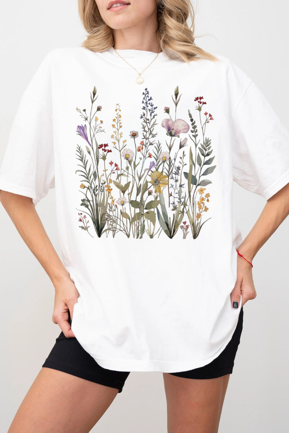 Pastel Floral Nature Garden Lover Tee For Women