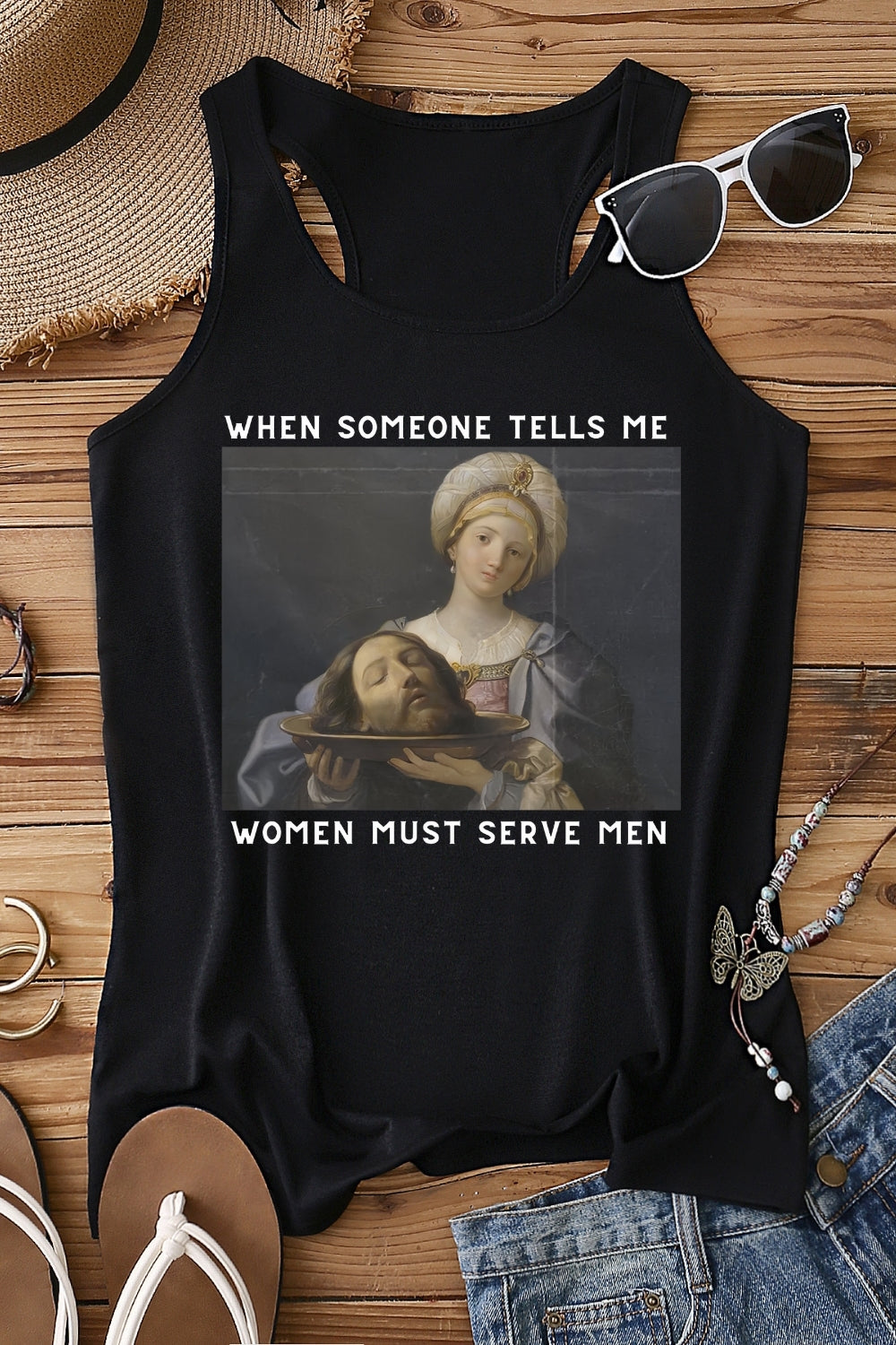 Women Should Serve Men Tank Top For Women