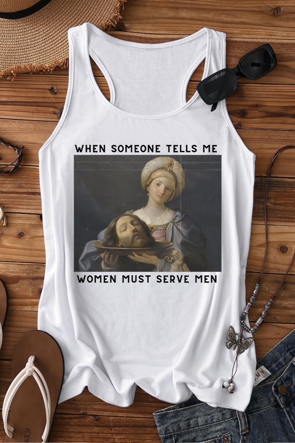Women Should Serve Men Tank Top For Women