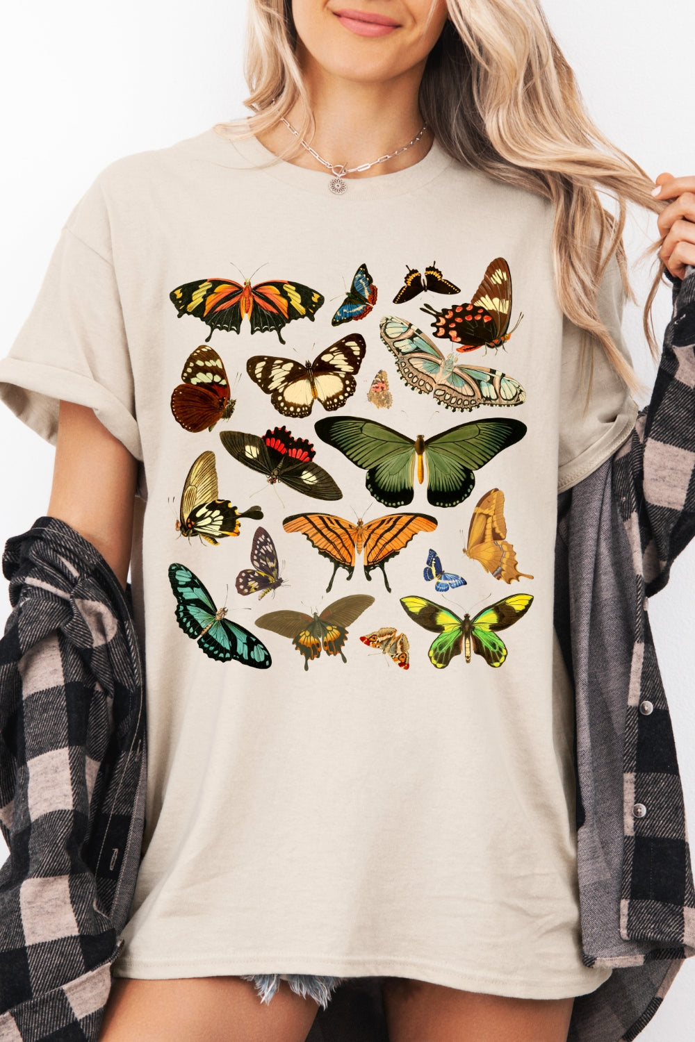 Butterfly Aesthetic Nature Lover Tee For Women